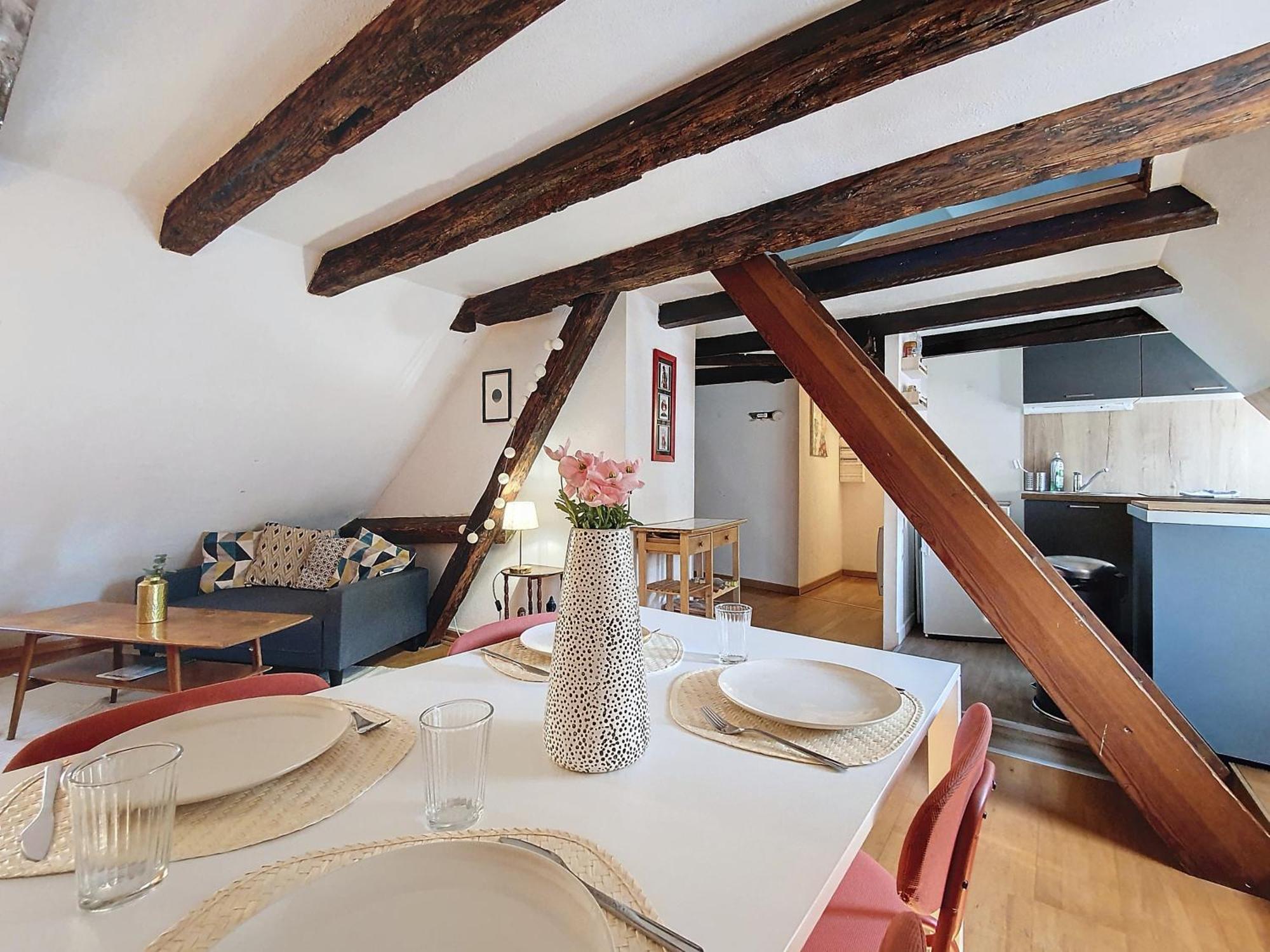 Tonneau - Hypercentre - Cathedrale - Authentique - Duplex Appartement *